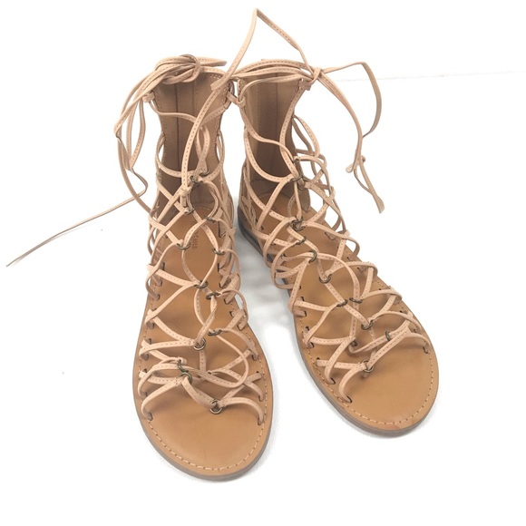 american eagle lace up sandals